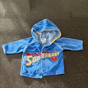 Superbaby Blue Hooded Jacket
